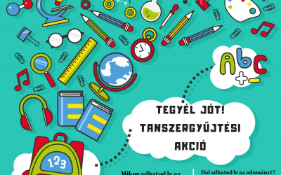 Tanszergyűjtési akció!